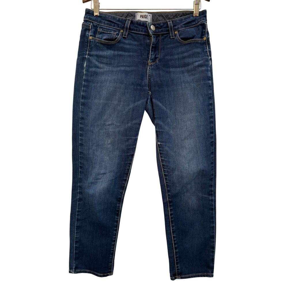 PAIGE Skyline Skinny Jeans Dark Wash Denim Size 29 Ankle‎ Made in USA